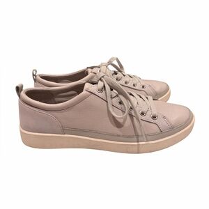 Vionic Winny Vapor Grey Nubuck Sneaker Arch Support Women Size 9.5